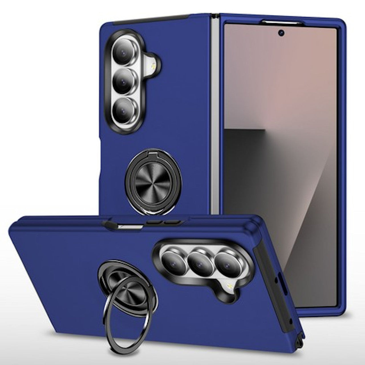 Hybrid Magnetic Invisible Ring Case for Samsung Galaxy Z Fold 7 Hybrid Magnetic Invisible Ring Case for Samsung Galaxy Z Fold 7